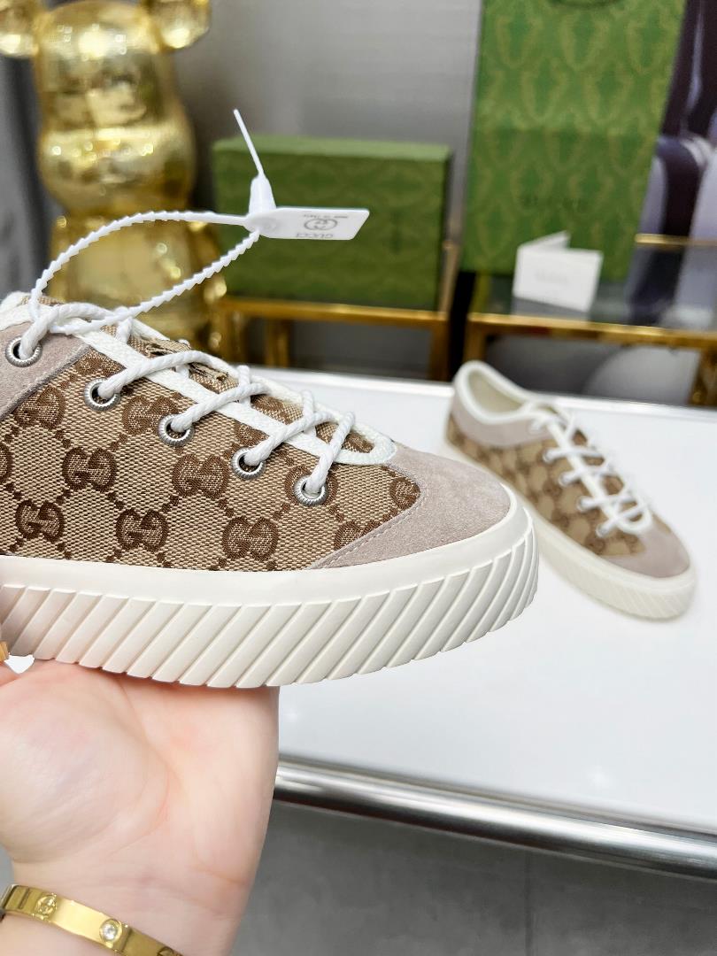 Gucci Low Bang Casual Sports Shoes a topnotch version with a onetoone replica of oil edge craf