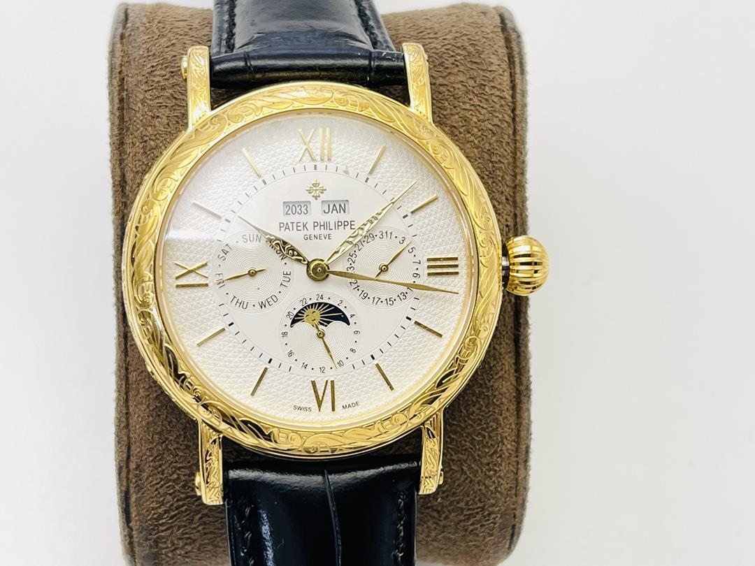 a classic timepiece Patek Philippe 5270P336 Super complex function timepiece watchA doublelayer p
