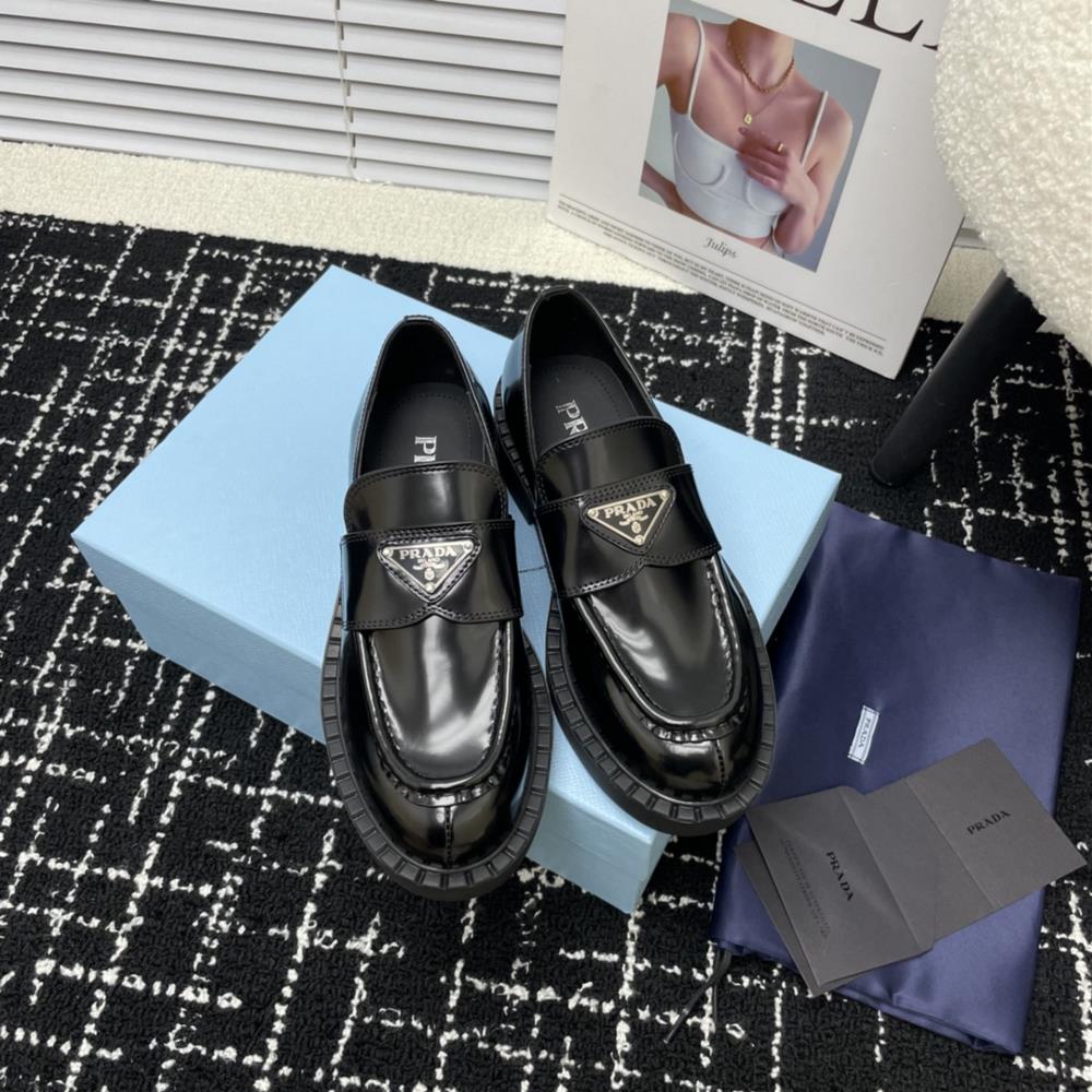 Prada shoesthick sole Lefu shoes