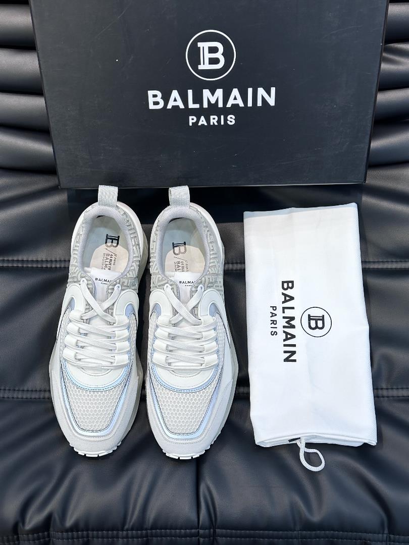 Balmain Balmans new air cushion sports shoes mens low top sports shoes purchase the or