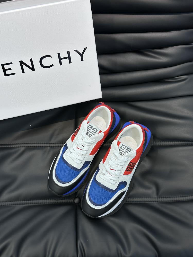 The givenchy brand new  mens thick sole elevated casual sports shoe features a highquali