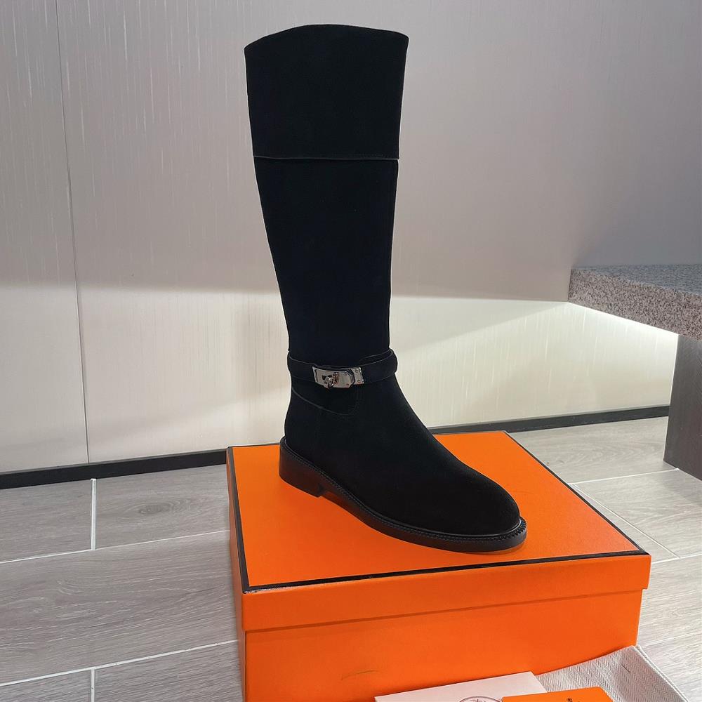 Top edition short boots long boots The H familys new Hermes AutumnWinter 2023 womens Ke