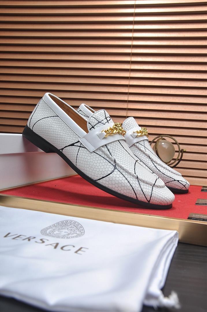 Versace All Cow Lining Versace Shoppe was launched at the same time new mens shoes and f