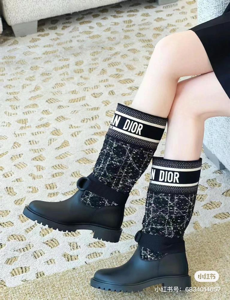 What sets these Dior boots apart from others is the impeccable attention to detail From t