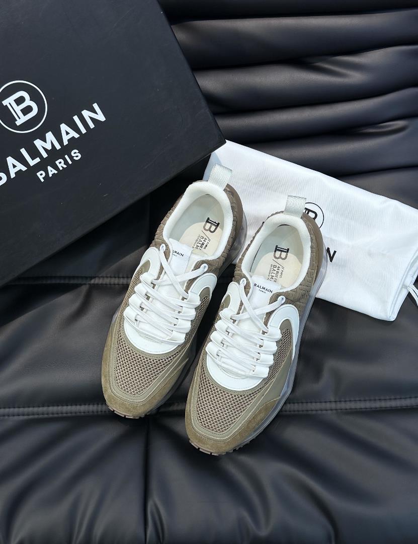 Balmain Balmans new air cushion sports shoes mens low top sports shoes purchase the original 11