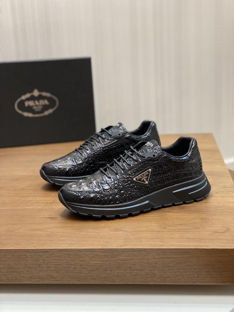 Prada top tier purchasing agent Puzao Street Mens God sports shoes have arrived and the original configuration is also available in the counter Th