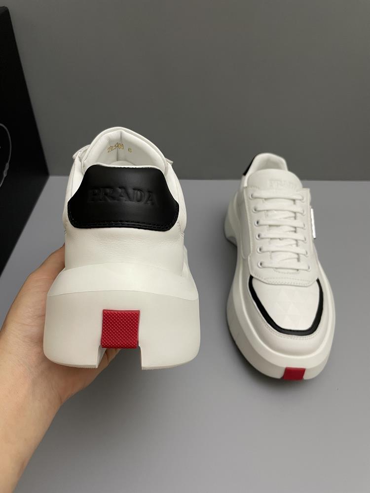 In conclusion Prada thicksoled casual sports shoes are the epitome of fashion and person