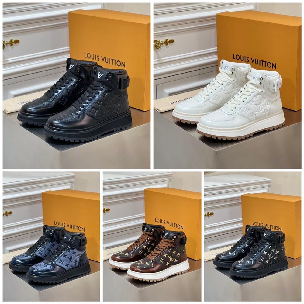 Furthermore the durability of LVs high top boots means they will last for many seasons t