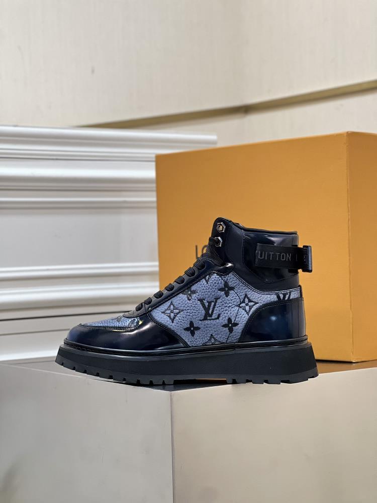 Ultimately LVs mens autumn and winter casual high top boots are the perfect combination