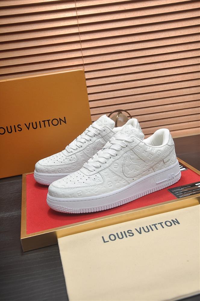 LV known for its luxurious and iconic designs has seamlessly merged with Nike a brand r