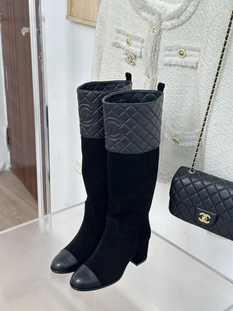 factory price chanel 23s autumn and winter new product paris walking show rhombus thick h