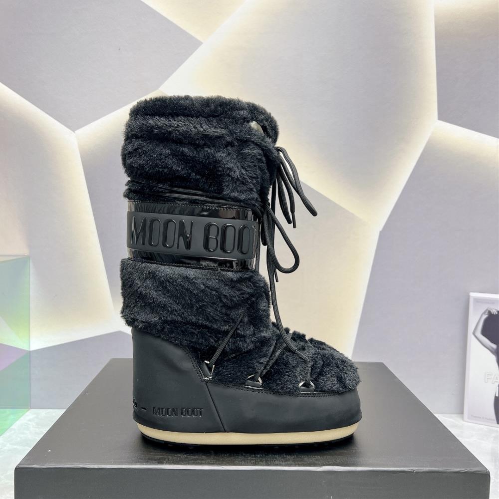 Fashionforward and forwardthinking Moonboot boots are also the epitome of winter fashio