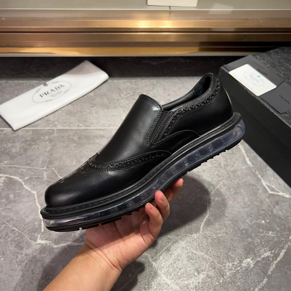 Prada Family Chelsea Mens Shoe Super A Goods This Chelsea shoe is equipped with an air c