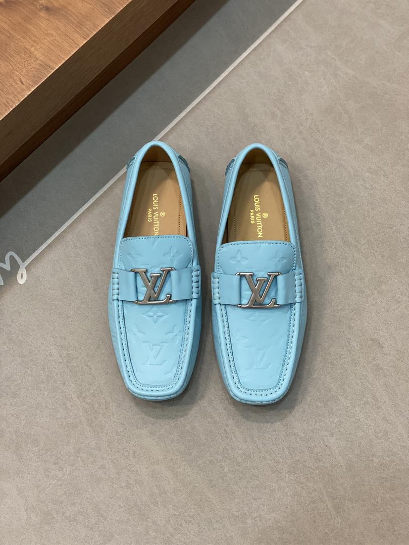 Louis Vuitton LUXEMBOURG SAMOTHRACE series of bean shoes made a remarkable debut on the spring and