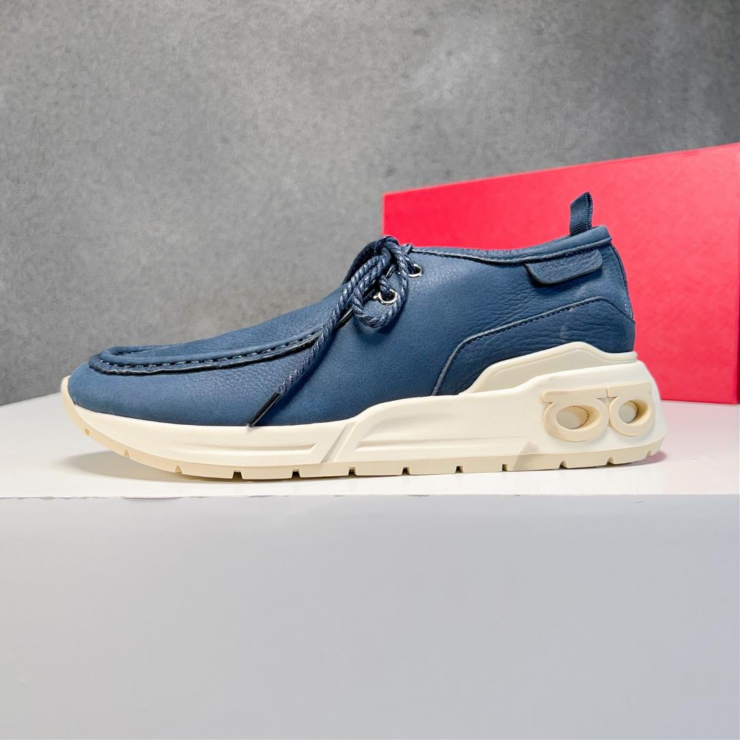 salvatore Ferragamo SpA 2023 mens new casual sneakers are fashionable sporty charmin