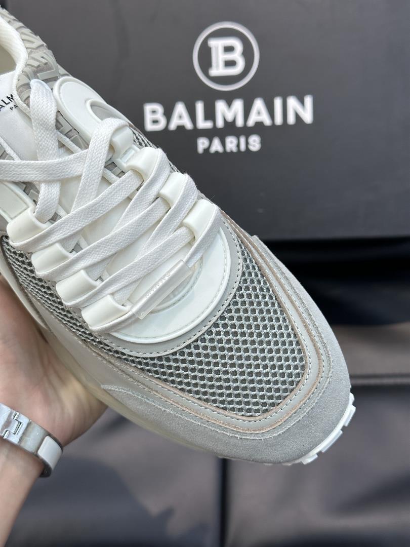 Balmain Balmans new air cushion sports shoes mens low top sports shoes purchase the or