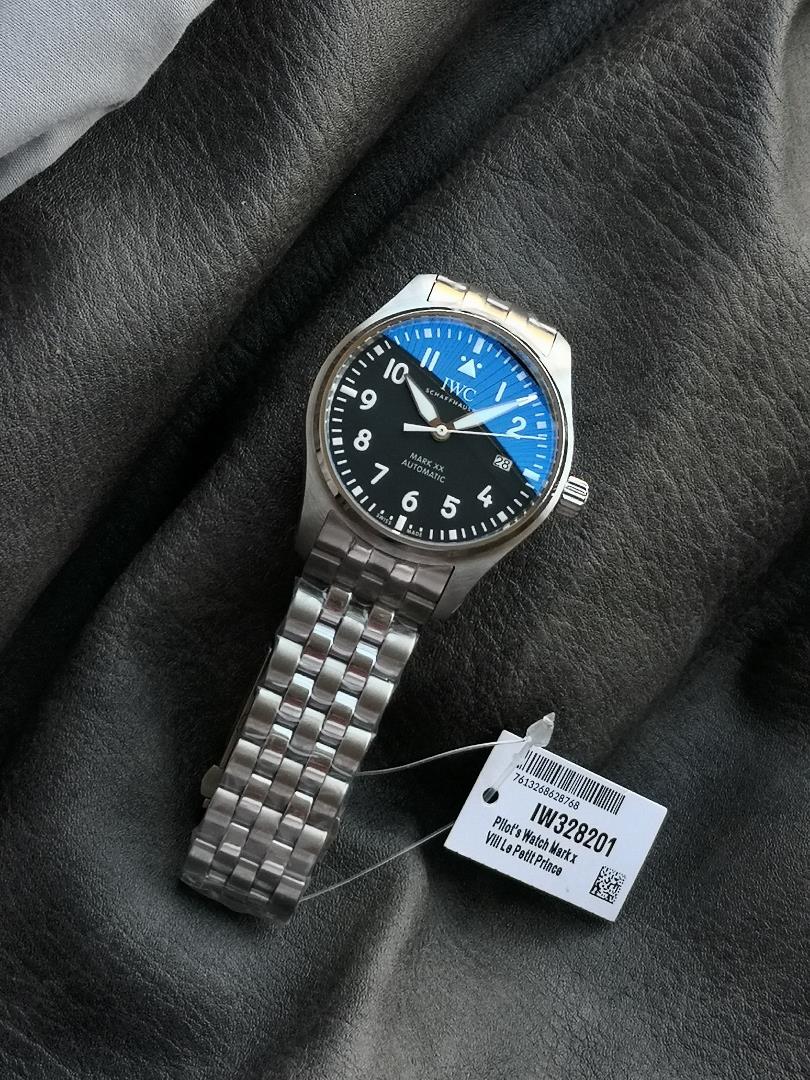 V7 fresh recommended IWC IWC Schaffhausen pilot series IW 328202 wristwatch fine steel ca