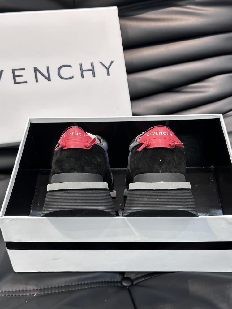 The givenchy brand new givenchy mens thick sole elevated casual sports shoe features a hi