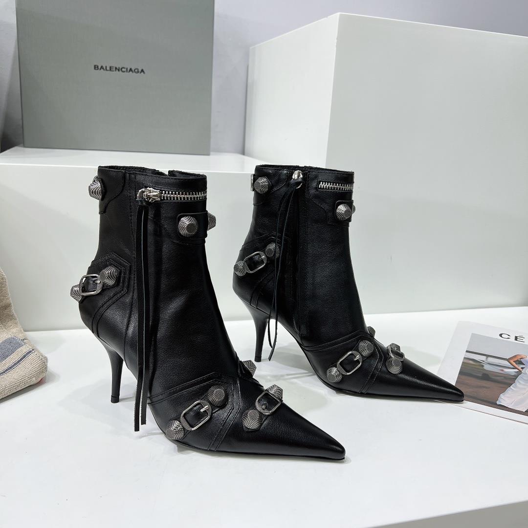 High quality factory produced short boots Balenciaga AutumnWinter 2023 counter latest ha