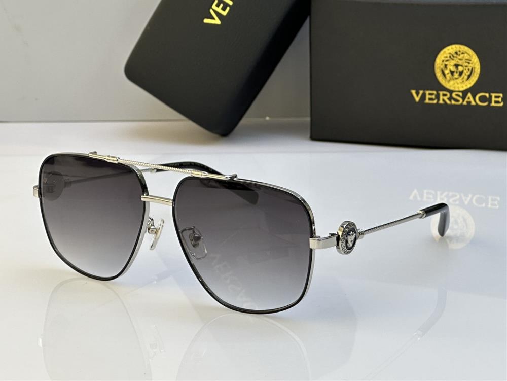 What sets Versace glasses apart from other brands is their commitment to nonrepetitive de