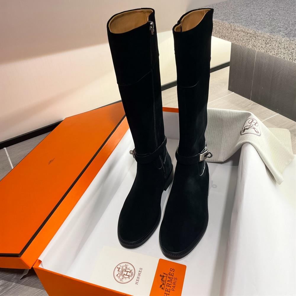 Top edition short boots long boots The H familys new Hermes AutumnWinter 2023 womens Ke