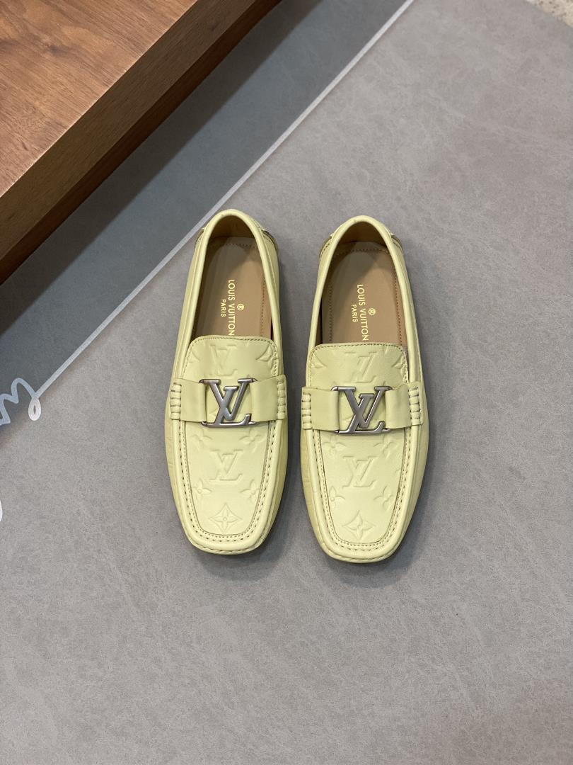 Louis Vuitton LUXEMBOURG SAMOTHRACE series of bean shoes made a remarkable debut on the spring and