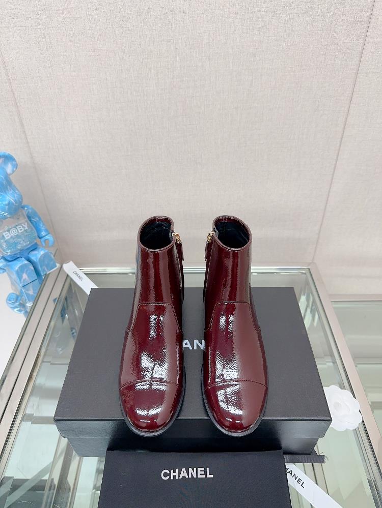 23 Ss AutumnWinter New Change Little Fragrance Double C Flat Bottom Short Boots The popularity of t