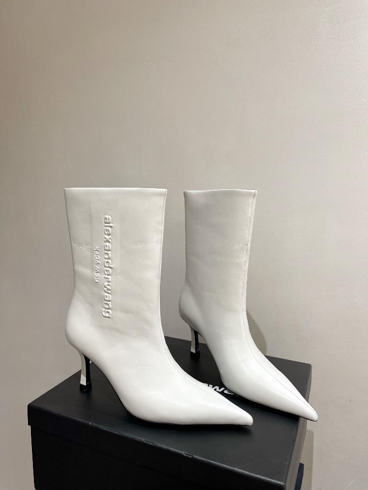 Alexander Wangs 2023 AutumnWinter New Short Boots The original toplevel replica style