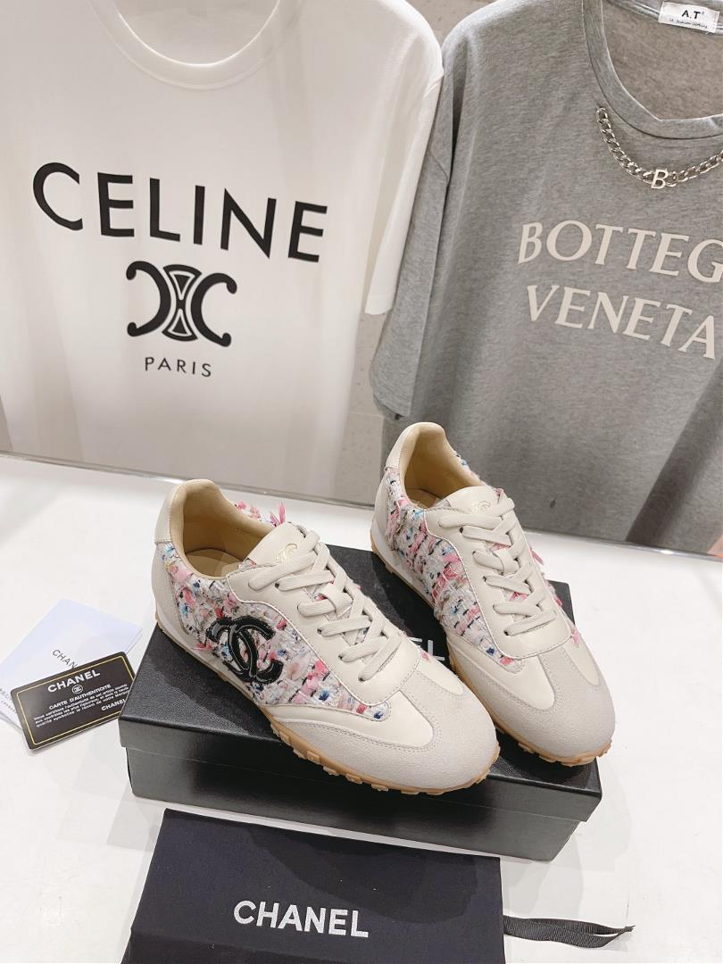 High version factory Chanel  23 Autumn and Winter Top New Casual Shoe Counter Authentic Ed