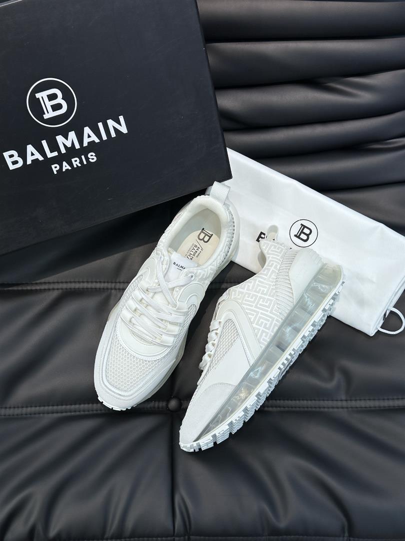 Balmain Balmans new air cushion sports shoes mens low top sports shoes purchase the or