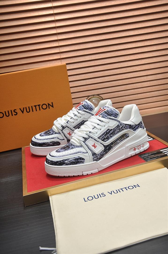 LOUIS VUITTON Original Order New LV Louis Vuitton Top Edition LV Classic Fashion Shoes Cho