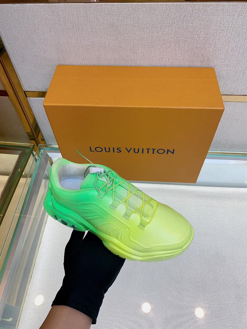 louis v millenium mens casual sports shoes 2023 mens show show witnessed the futuristic