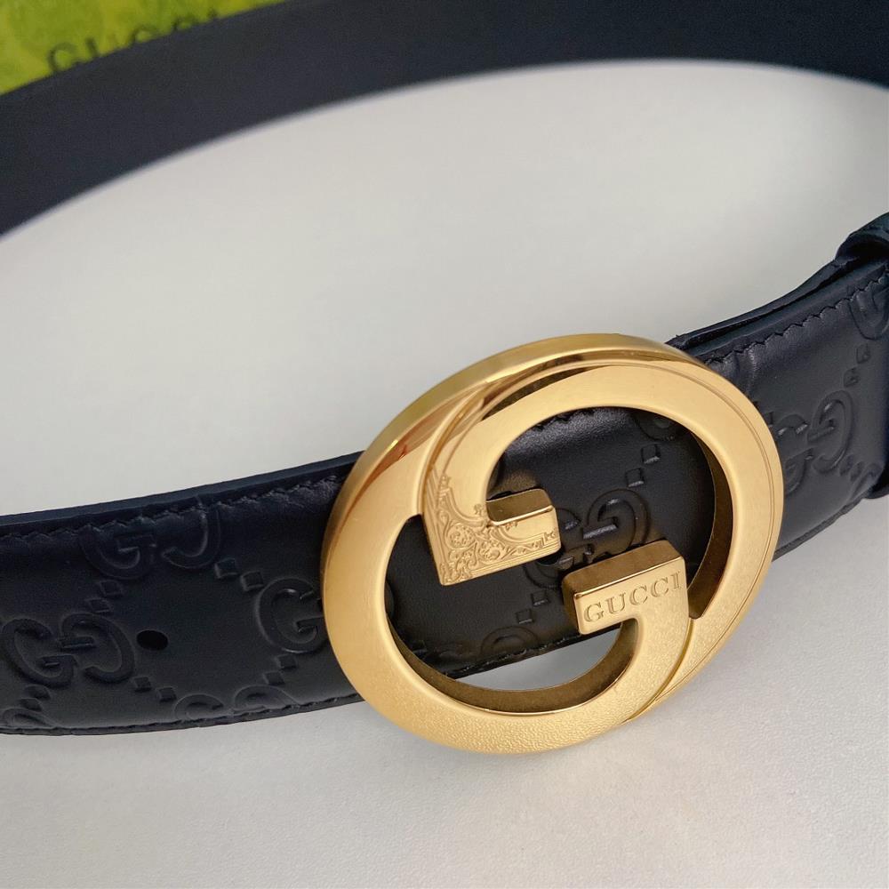 Gucci Gucci doublesided original calf leather embossed with highquality steel buckle belt counter size 38cmp150TagId 14268181TagName Gucci