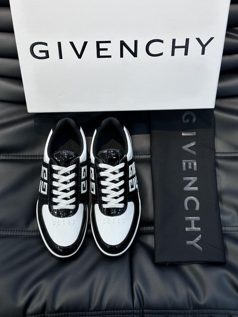 givenchy Brand New Giv 1 Mens Lowrun Jogging Sneakers Imported Header Leather Upper Fl