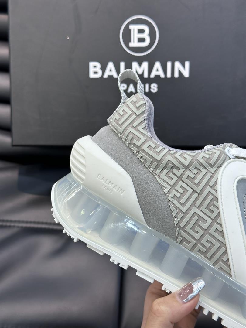 Balmain Balmans new air cushion sports shoes mens low top sports shoes purchase the or