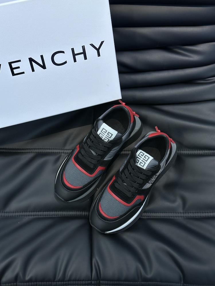 The givenchy brand new givenchy mens thick sole elevated casual sports shoe features a hi