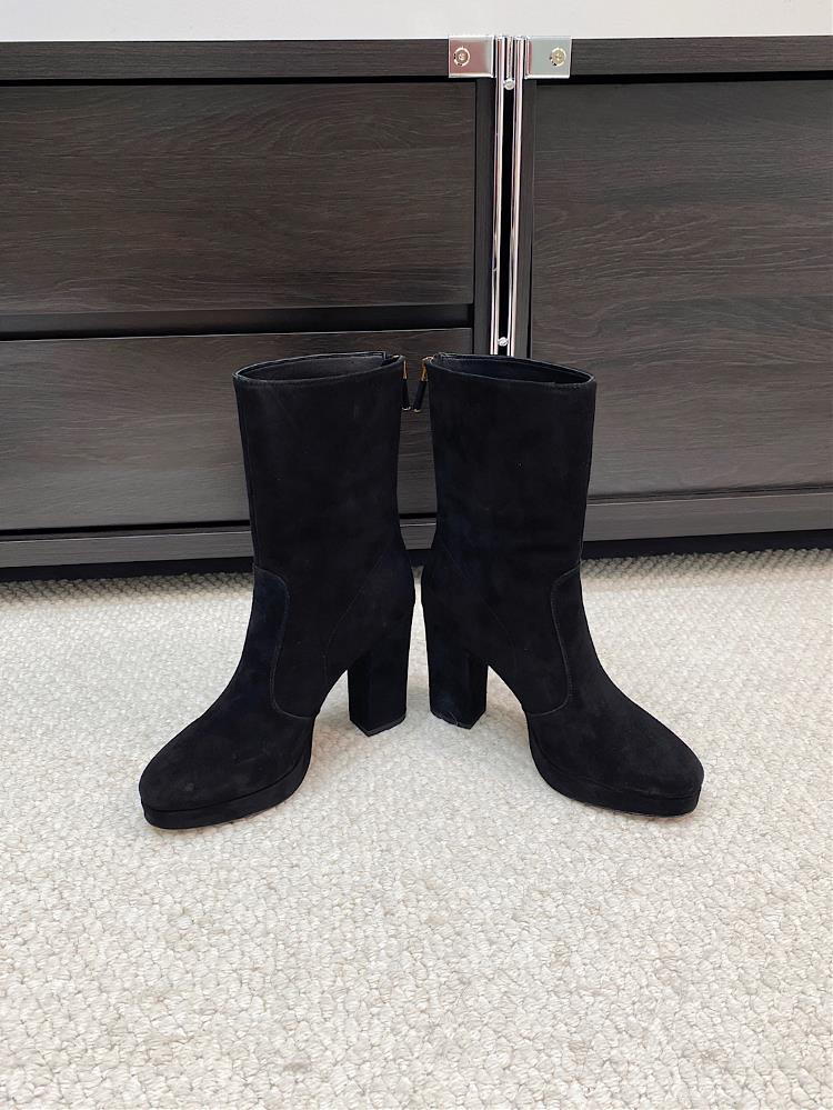 Long Boots Yangjing Long Boots Leather Surface Short Boots Yangjing Short Boots Leather Su