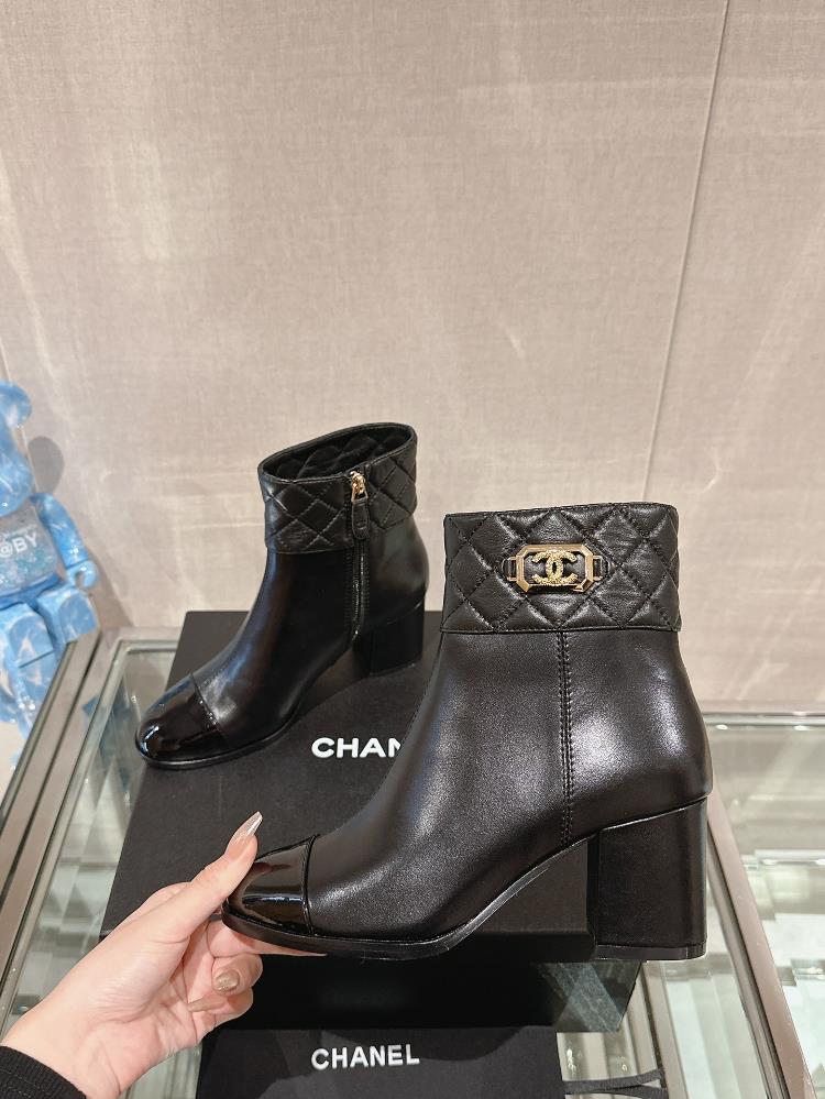 What sets these Chanel boots apart is their ability to seamlessly blend classic and contem