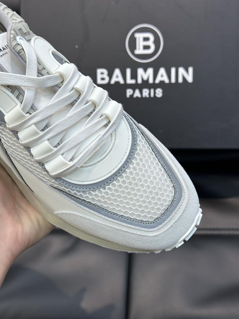 Balmain Balmans new air cushion sports shoes mens low top sports shoes purchase the or