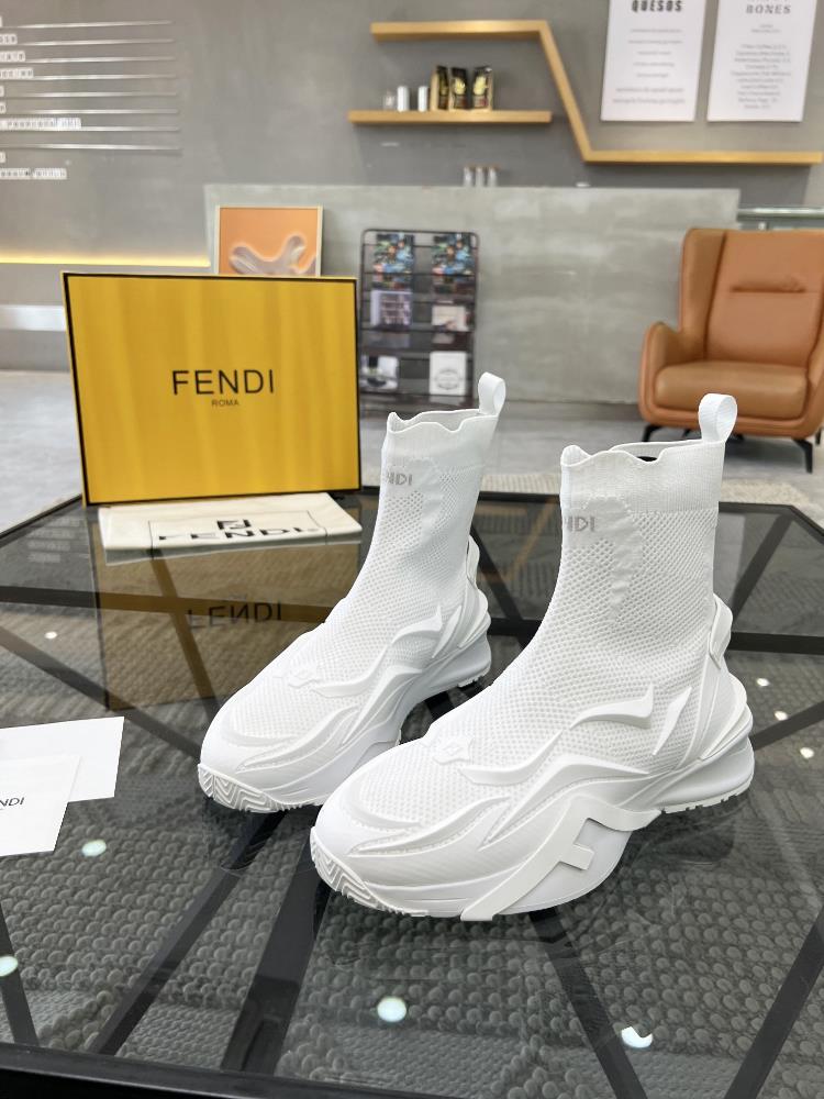 F Top tier OEM Fen Lovers Fried Street High Top Boots Popular New Factory Configuration Imported Original Flying Fabric from Italy Soft and Comfort