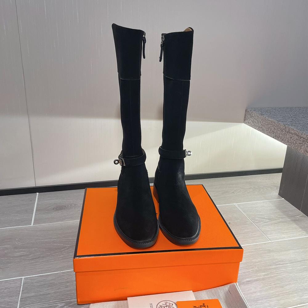 Top edition short boots long boots The H familys new Hermes AutumnWinter 2023 womens Ke