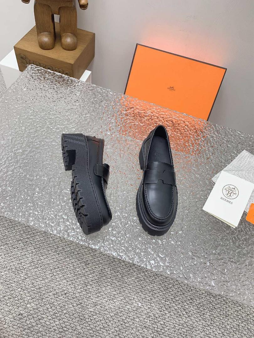 2023 SpringSummer New Hermes H Lefu Shoes 2023 Exclusive Debut Highest Version Buyer Or