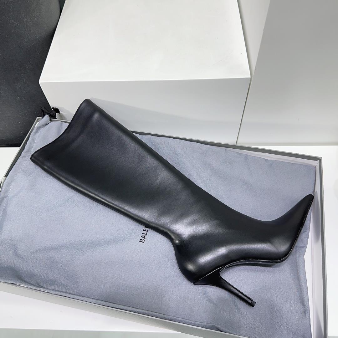 High quality factory produced long boots balenciaga Balenciaga 2023 autumnwinter pointed