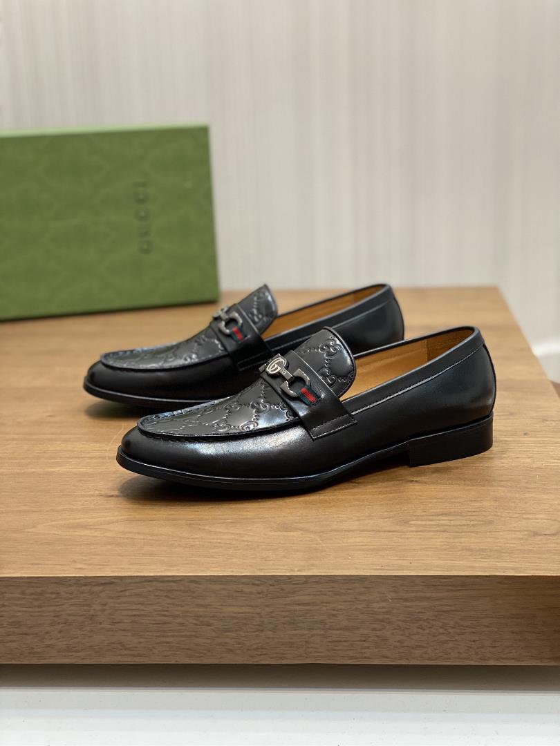 gucci casual leather shoe counter is also available for synchronous sale The imported Ita