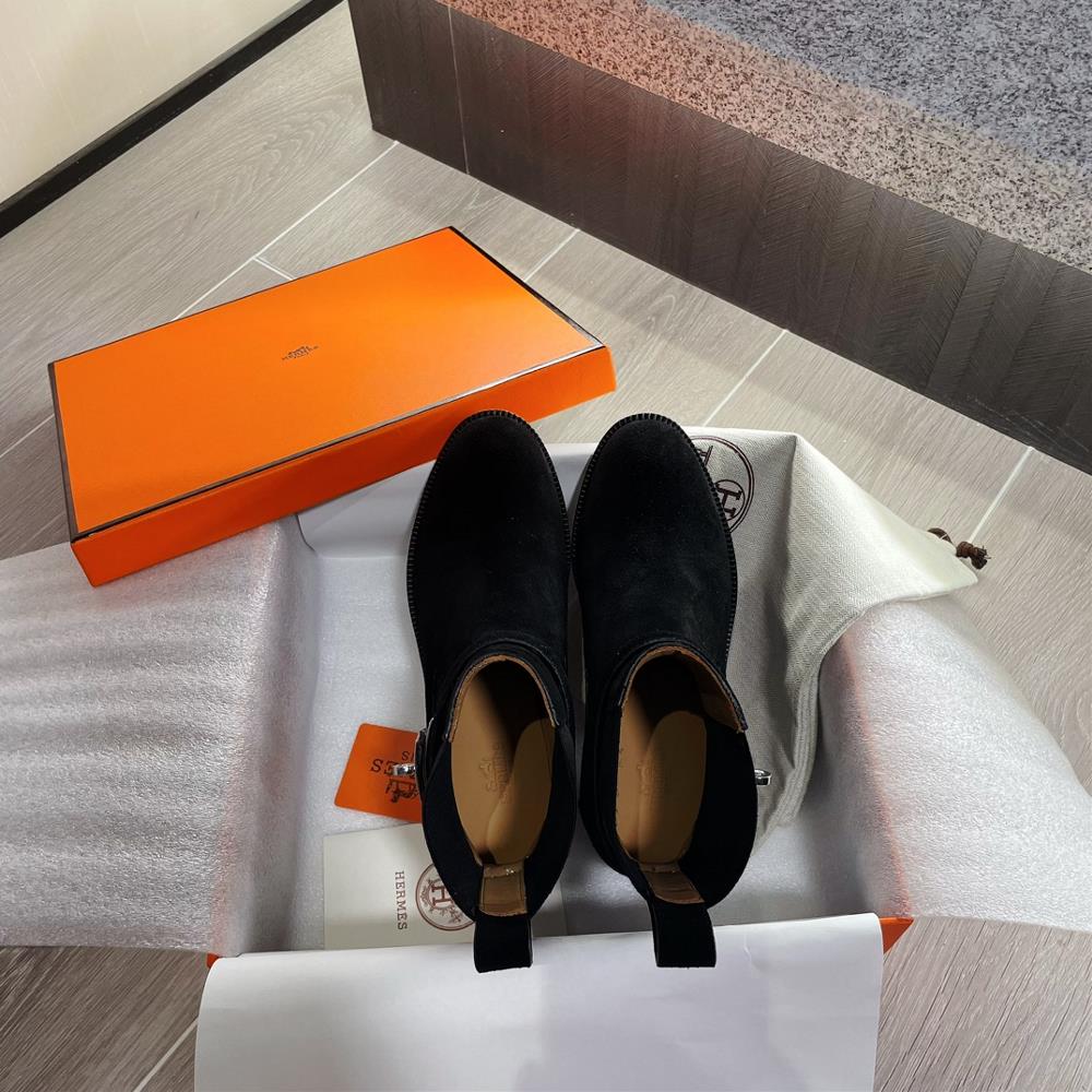 Top edition short boots long boots The H familys new Hermes AutumnWinter 2023 womens Ke