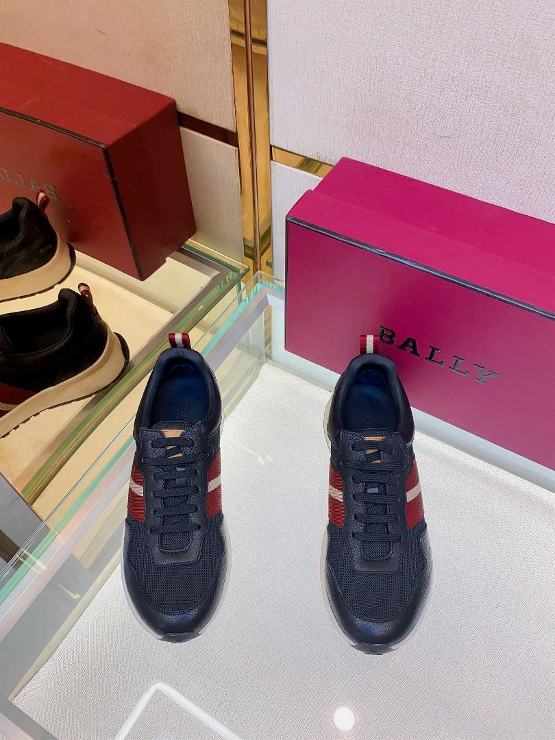 BALLY come on little flying shoesBALYs summer flagship features mens sports shoesIn line with th