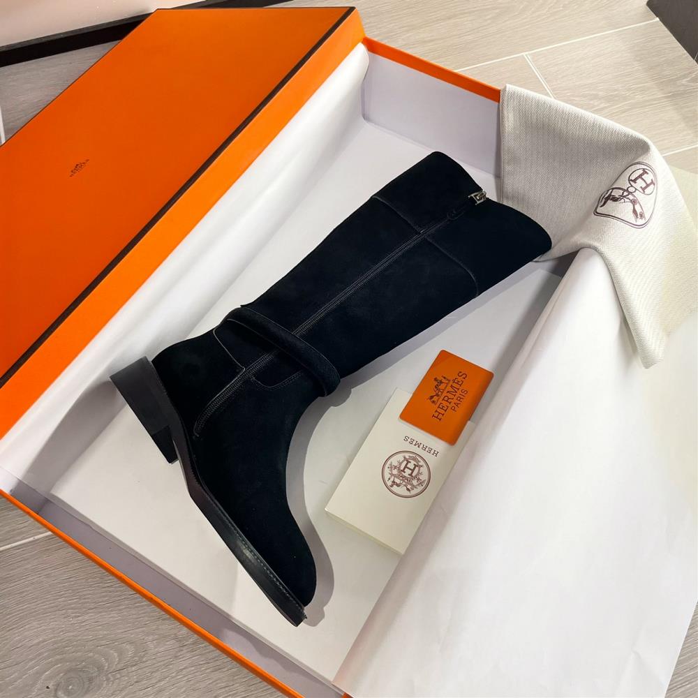 Top edition short boots long boots The H familys new Hermes AutumnWinter 2023 womens Ke