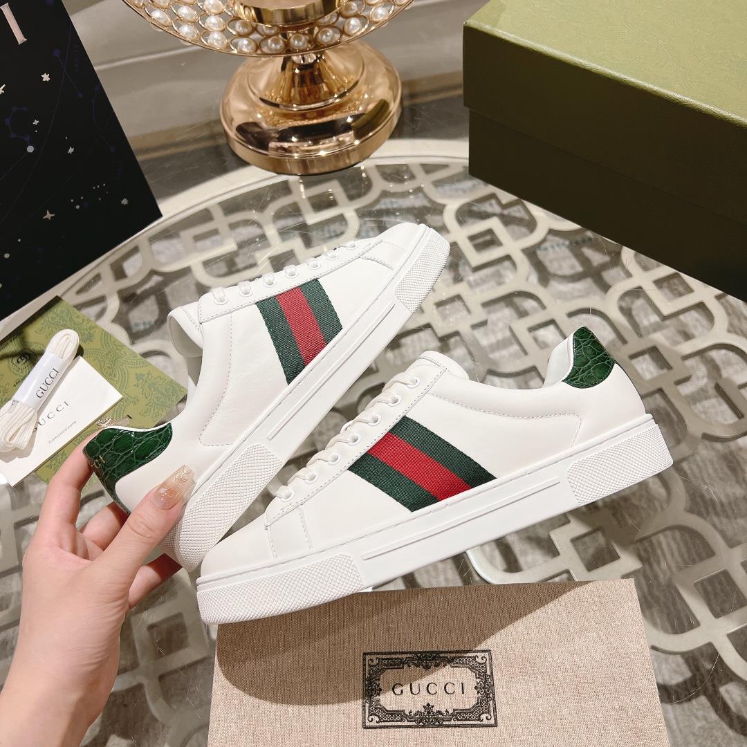 guccis latest Ace series Pro edition small white shoesThe original purchase and developme