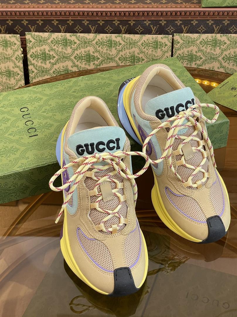 Gucci Run Sneakers SpringSummer 2023 Latest Couple Style Sneakers Running ShoesSports running 