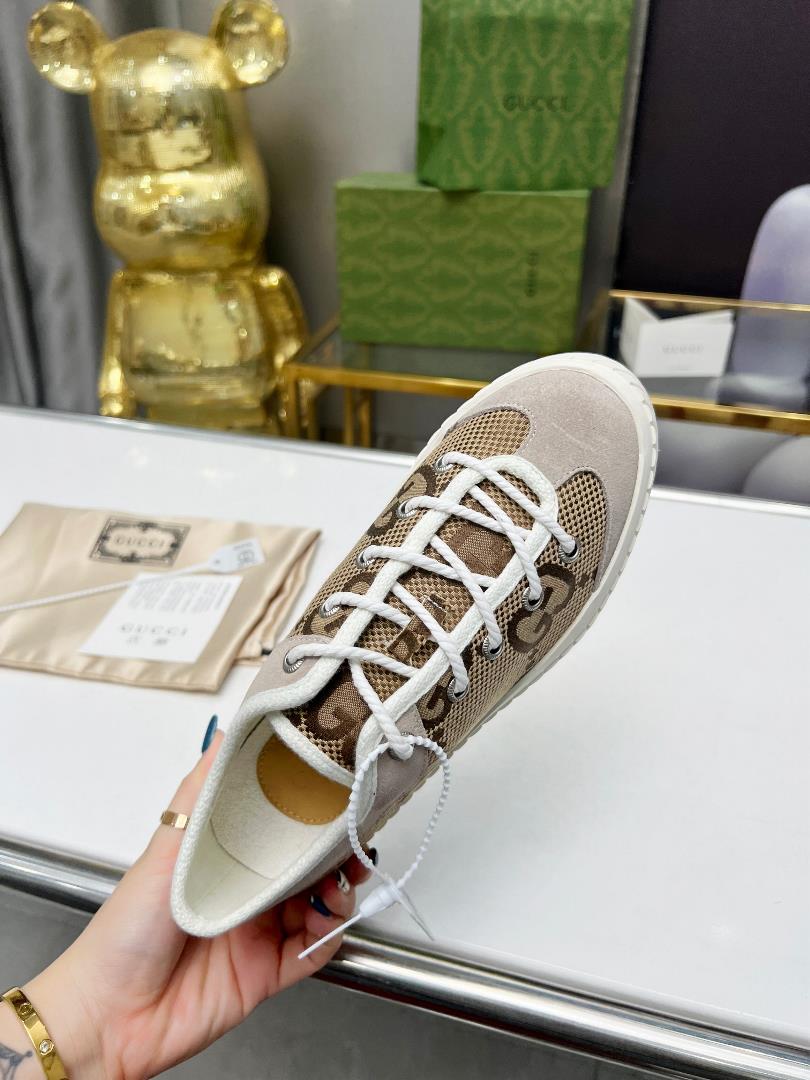 Gucci Low Bang Casual Sports Shoes a topnotch version with a onetoone replica of oil edge craf